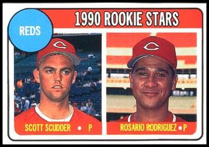 18 Reds Rookies (Scott Scudder Rosario Rodriguez)
